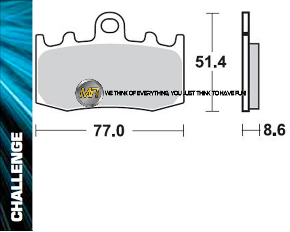 PARA BMW R 1150 GS ADVENTURE 2004 04 PASTILLAS FRENO DELANTERAS SINTERIZADAS METAL Foto 1 de 1