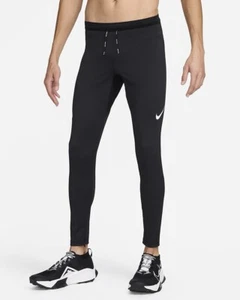 Mens Nike AeroSwift Dri-FIT ADV Flyvent Running Tights Elite Black Size Small - Picture 1 of 7