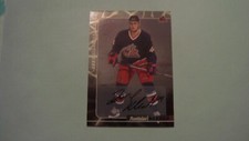 2000 01 BAP Signature Series #247 Rostislav Klesla Autograph Columbus
