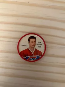 1961-62 Shirriff/Salada Coins #120 Jean Gauthier - Montreal Canadiens (invAV) - Picture 1 of 2