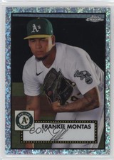 2021 Chrome Platinum Anniversary 70th Mini-Diamond Refractor /70 Frankie Montas