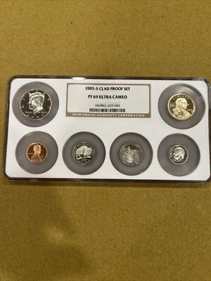 2005 S Clad Proof Set PF69 Ultra Cameo NGC Certified - Image 1 of 2
