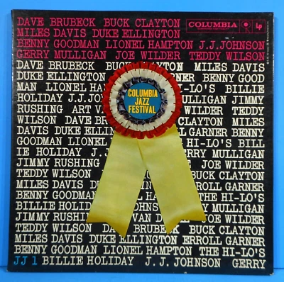 COLUMBIA JAZZ FESTIVAL VARIOUS ARTISTS LP 1959 MONO GREAT CONDITION! VG+/VG+!!A - Image 1 of 4