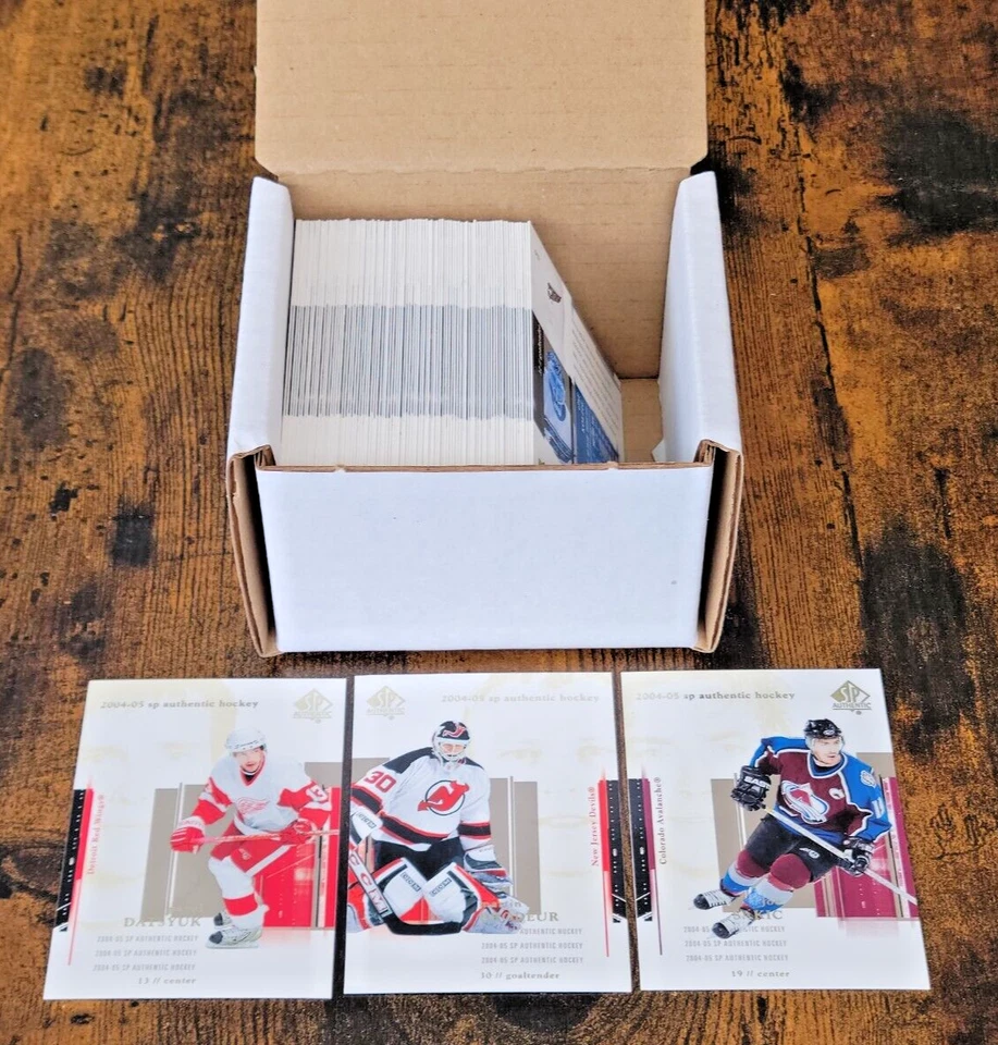 2004-05 SP Authentic Base Set (1-90) W/O SP'S - Image 1 of 1