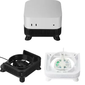 3D Printed Dustproof Cooling Fan Stand Base for Mac Mini M4/M4 Pro 2024 Bracket - Photo 1/9