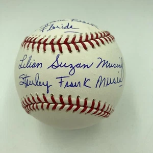 Extraordinary Stan Musial & Wife Signed Heavily Inscribed Wedding Baseball PSA - Picture 1 of 6