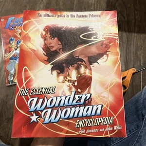 THE ESSENTIAL WONDER WOMAN ENCYCLOPEDIA ADAM HUGHES BALLANTINE BOOKS DEL REY - Picture 1 of 3