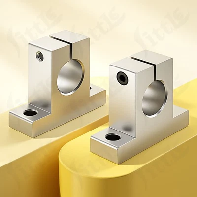 Supporto albero Ø 6-60 mm supporto alluminio supporto SK8 10 12 13 15 20 25 30 35 40 50 60 - Immagine 1 di 4