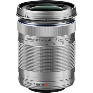 OM SYSTEM M.Zuiko Digital ED 40-150mm f/4-5.6 R MFT Lens (Silver) - New BOXED - Picture 1 of 3