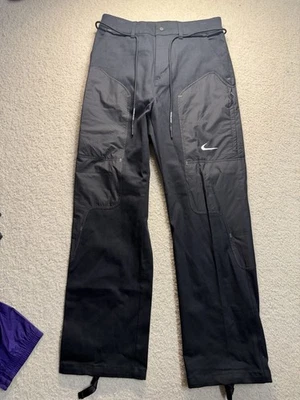 Nike x Off-White Tactical Wide Leg Pants Size XXL 32” Inseam Black - Image 1 of 4