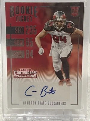 (3) Tampa Bay Buccaneers Rookie Ticket Autos Bunting, Miller, Barber Contenders - Image 1 of 4