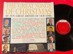 V/A Holiday LP Columbia Goodyear The Great Songs Of Christmas Burl Ives VG- - Picture 1 of 4