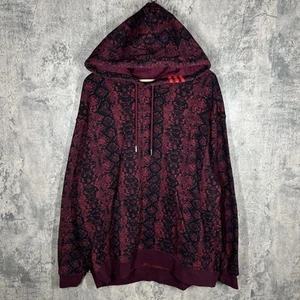 Adidas Ivy Park Snake Print Cherry Wood Hoodie Sweatshirt - Picture 1 of 7