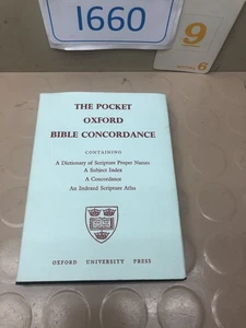 The Pocket Oxford Bible Concordance Hardback - Picture 1 of 3