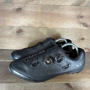 shimano xc7 mens size 44 cycling shoes black athletic mountain biking boa - Picture 1 of 8