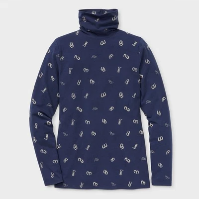 VENDA!!! Camiseta Feminina Manga Longa Sem Yank Gola Alta Ajuste Regular - Imagem 1 de 4