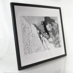 1984 Press Photo Steven Tyler "Cigarette in Los Angeles" Sonic Editions  Frame - Picture 1 of 10