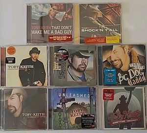 Toby Keith 8 Title CD Bundle - Picture 1 of 3