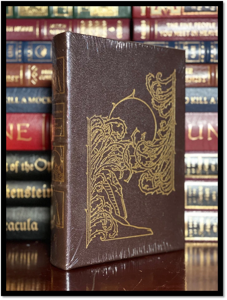 Hyperion by Dan Simmons Sealed Easton Press Leather Bound Illustrated Hardback - Image 1 of 4