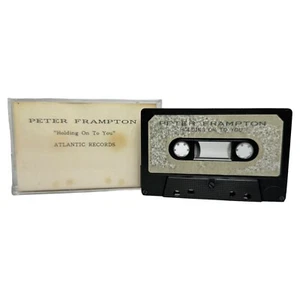 Peter Frampton HOLDING ON TO YOU Promo Demo Cassette Tape Atlantic Records RARE - Picture 1 of 5