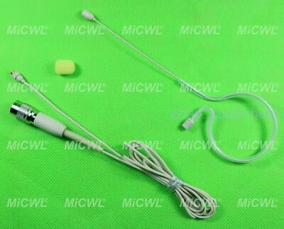 Ear Headset Microphone for Audio-Technica Detachable Separate Cable - Beige - Image 1 of 4