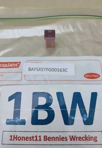 1x 30 amp 12v FUSE Pink FORD BA BF FG FGX FALCON SX SY SZ TS TX Ghia Territory - Bild 1 von 3
