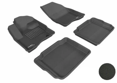 3D MAXpider  Black 1st & 2nd Row 4 Piece Set for Ford Taurus - Изображение 1 из 4