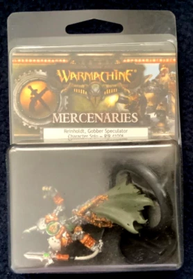 Warmachine Mercenaries Reinholdt Gobber Speculator Character Solo  - Image 1 of 2