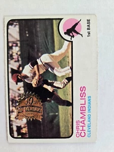 2022 Heritage High Number 50th ANN BUYBACK 11 Carroll Chambliss Cleveland Indian - Picture 1 of 2