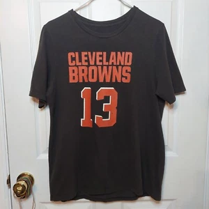NFL Cleveland Browns Brown Tshirt Odell Beckham Jr 13 Football Size Youth XL - Picture 1 of 12