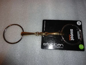 Stubben 2423 Sweet Copper Anatomic Loose Ring Snaffle Bit like N S 5 3/4" New - Picture 1 of 4