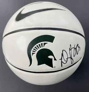 Draymond Green Signed Autographed Michigan State Spartans Logo Basketball Psa - Picture 1 of 4