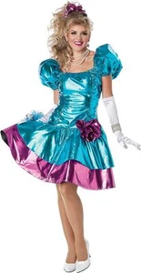 80s Party Dress Adult Costume - Picture 1 of 1