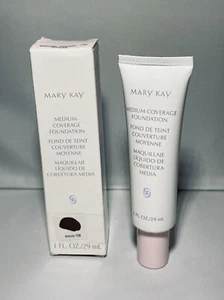 MARY KAY Medium Coverage Foundation Bronze 708 Normal/Oily PINK CAP  New In Box - Picture 1 of 7