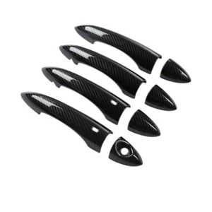 Door Handle Cover Trim For Alfa Romeo Giulia Stelvio 2017 2018 2019 2020 2021 - Picture 1 of 11