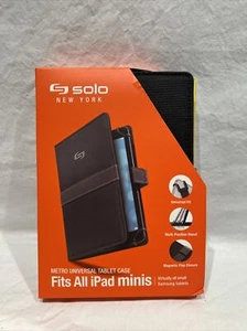 Solo NY Metro Universal iPad Minis Tablet Case Black Color UBN2204 - Picture 1 of 8