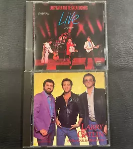 (2) CD LOT LARRY GATLIN & THE GATLIN BROTHERS-LIVE-17 GREATEST HITS - Picture 1 of 2