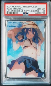 PSA 10 Mushoku Tensei Vol.21 Roxy Migurdia Melonbooks Le Acrylic Card - Bild 1 von 2