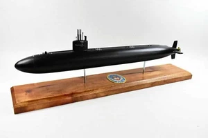 Modelo de submarino USS City of Corpus Christi SSN-705 Flt I (casco negro), marina, escala - Imagen 1 de 5
