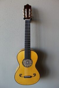 2020 Francisco Navarro Baroque Style Romantic Classical Guitar with Custom Case