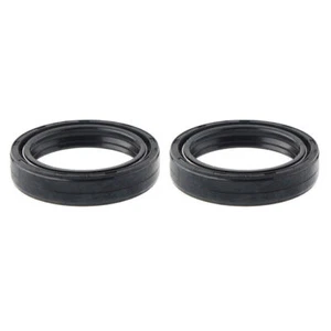 Guarnizione olio e antipolvere ammortizzatore forcella anteriore moto 35x48-11mm 2PC nero - Foto 1 di 6