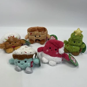 Bum Bumz Lot Of 5 MINI 4.5" Holiday Bumz Hallie Sal Tricia Francis Georgette NEW - Bild 1 von 11