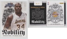 2013-14 Panini Crusade Nobility Shaquille O'Neal #31 HOF