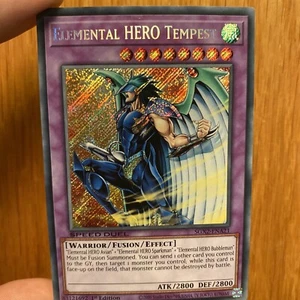 Yu-Gi-Oh! Elementarheld Tempest EEN-DE034 1. Auflage Ultimate Rare - Elementar - Bild 1 von 2