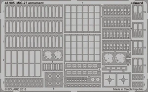 48905# MiG-27 Bewaffnung (TRUMPETER) 1/48 Eduard Photoetch - Bild 1 von 1