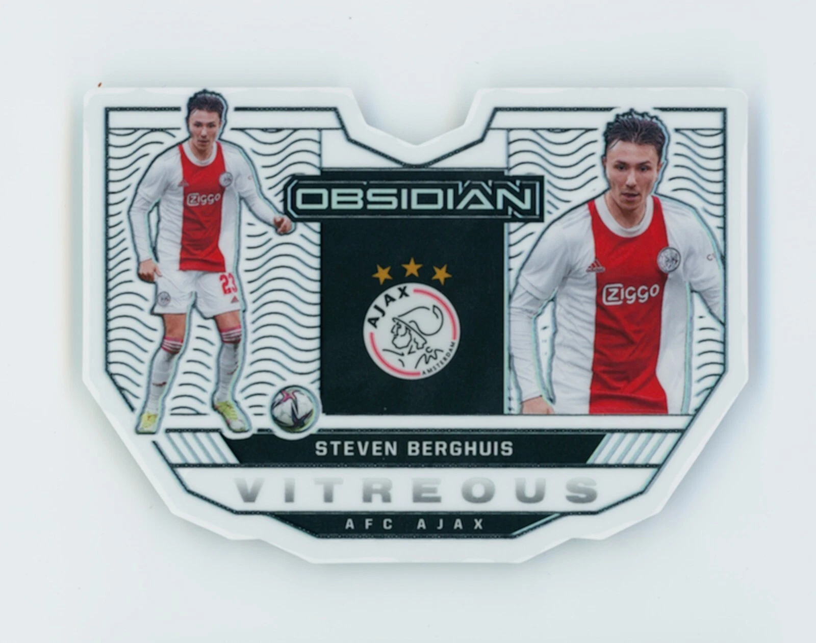 2021-22 Steven Berghuis Panini Obsidian Contra AFC Ajax Soccer Card 2/9