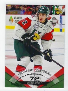 2018-19 Halifax Mooseheads (QMJHL) Samuel Asselin (Atlanta Gladiators)