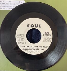 Northern Soul Promo! Jr Walker - Dancin Like They do On Soul Train 7” 45 Demo VG