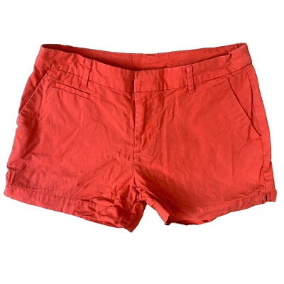 Patagonia Mujer Elástico Todo Uso 4" Corto Catalán Coral Algodón Talla UK 10 Foto 1 de 4