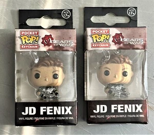 Lot of 2 - Funko Pop Pocket Keychain Gears of War JD Fenix Vinyl Figure !! - Picture 1 of 1